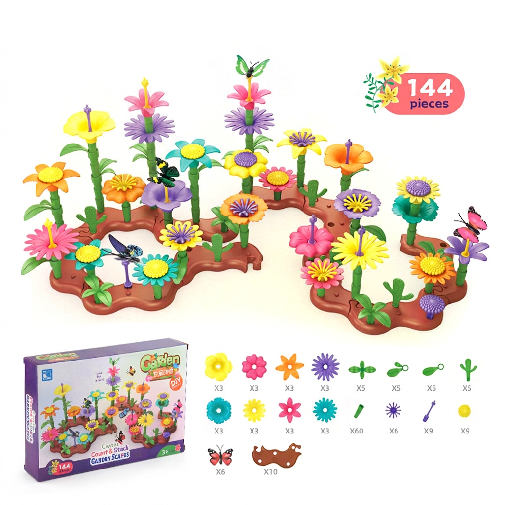 MimoGarden™ – Jardín de Flores para Construir
