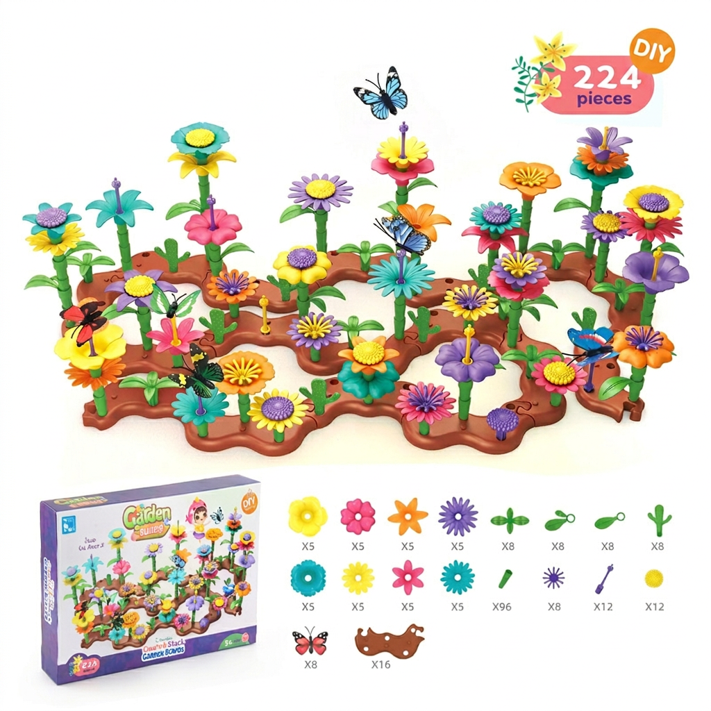 MimoGarden™ – Jardín de Flores para Construir