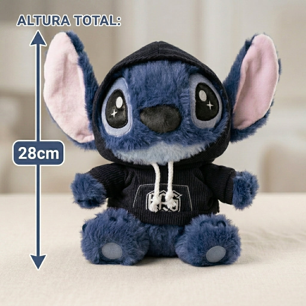 Stitch Hoodie Plush™ – Peluche Stitch con Sudadera