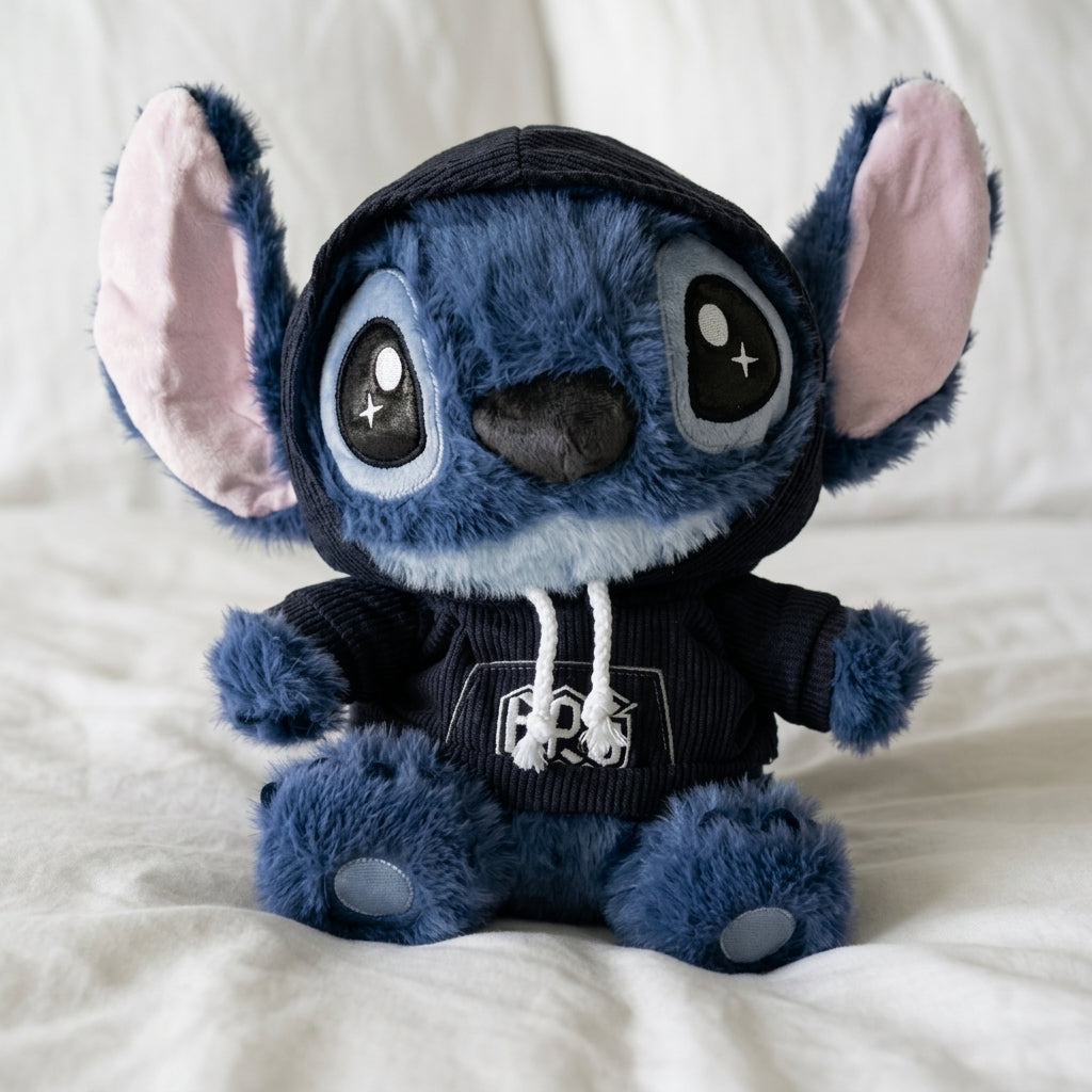 Stitch Hoodie Plush™ – Peluche Stitch con Sudadera