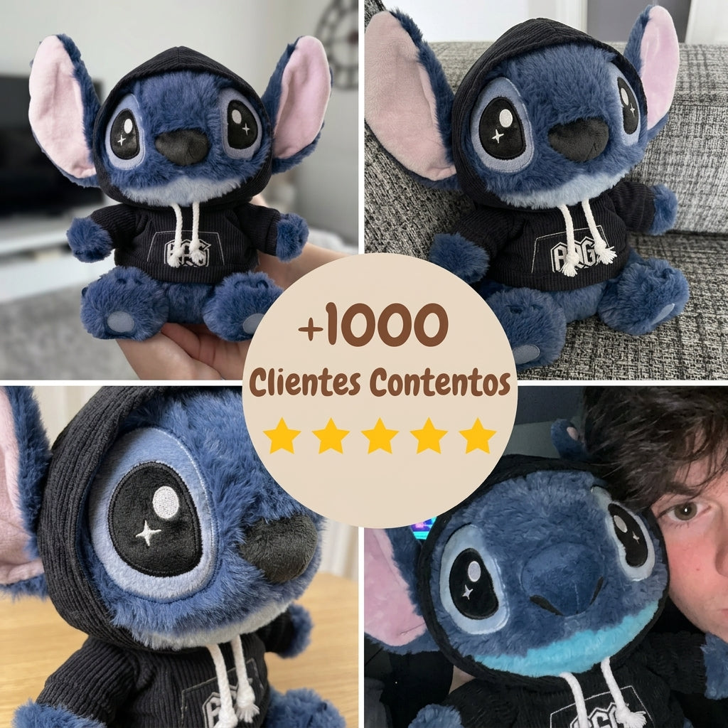 Stitch Hoodie Plush™ – Peluche Stitch con Sudadera