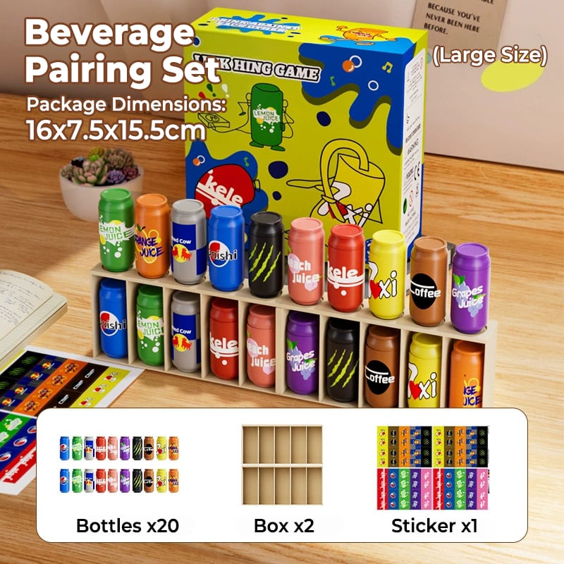 MimoMatch™ – Juego de Memoria con Botellas