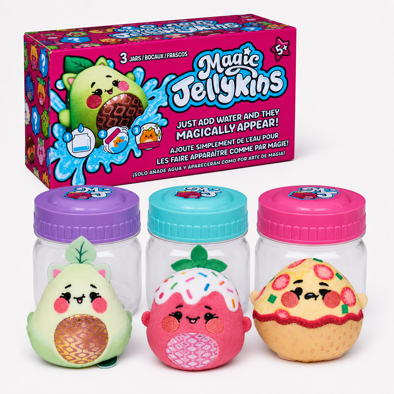 Magic JellyKins™ – Peluche Sorpresa Mágico con Agua - PRODUCTO VIRAL