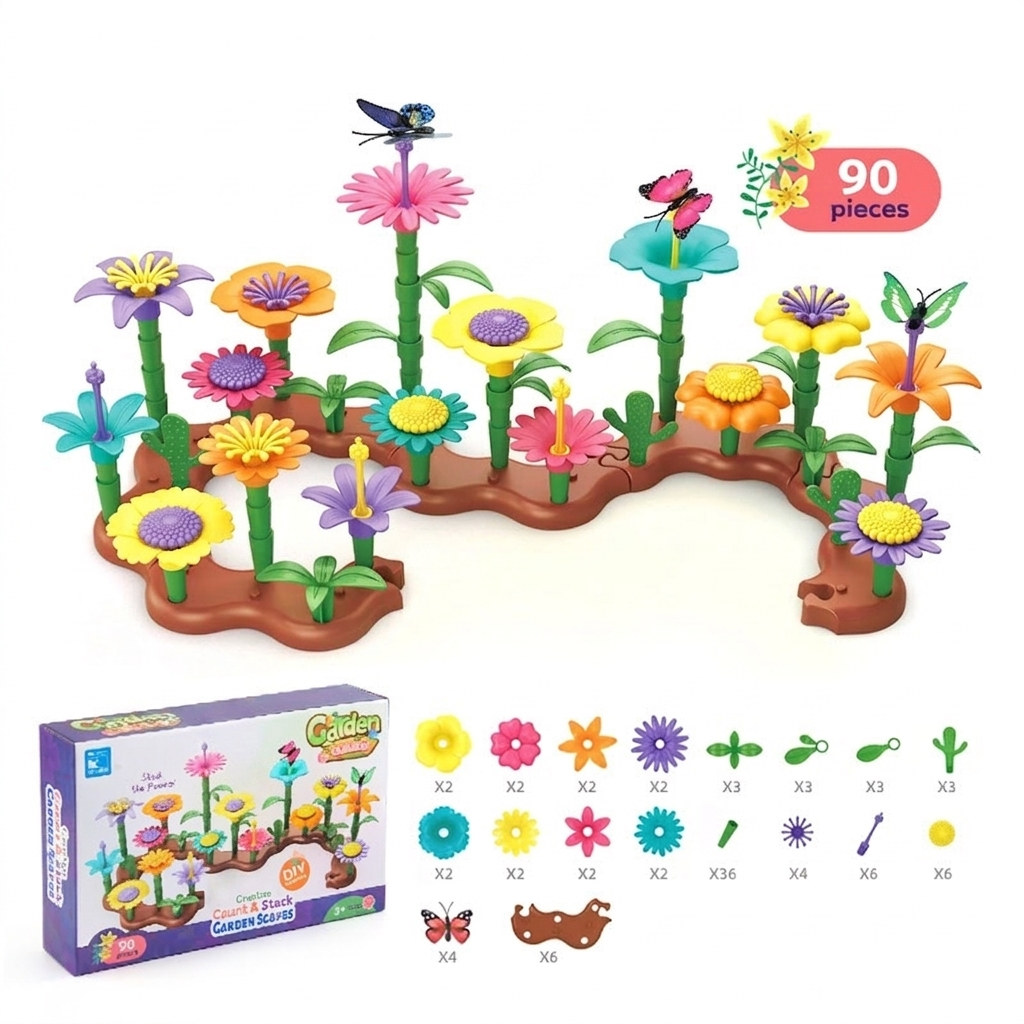 MimoGarden™ – Jardín de Flores para Construir
