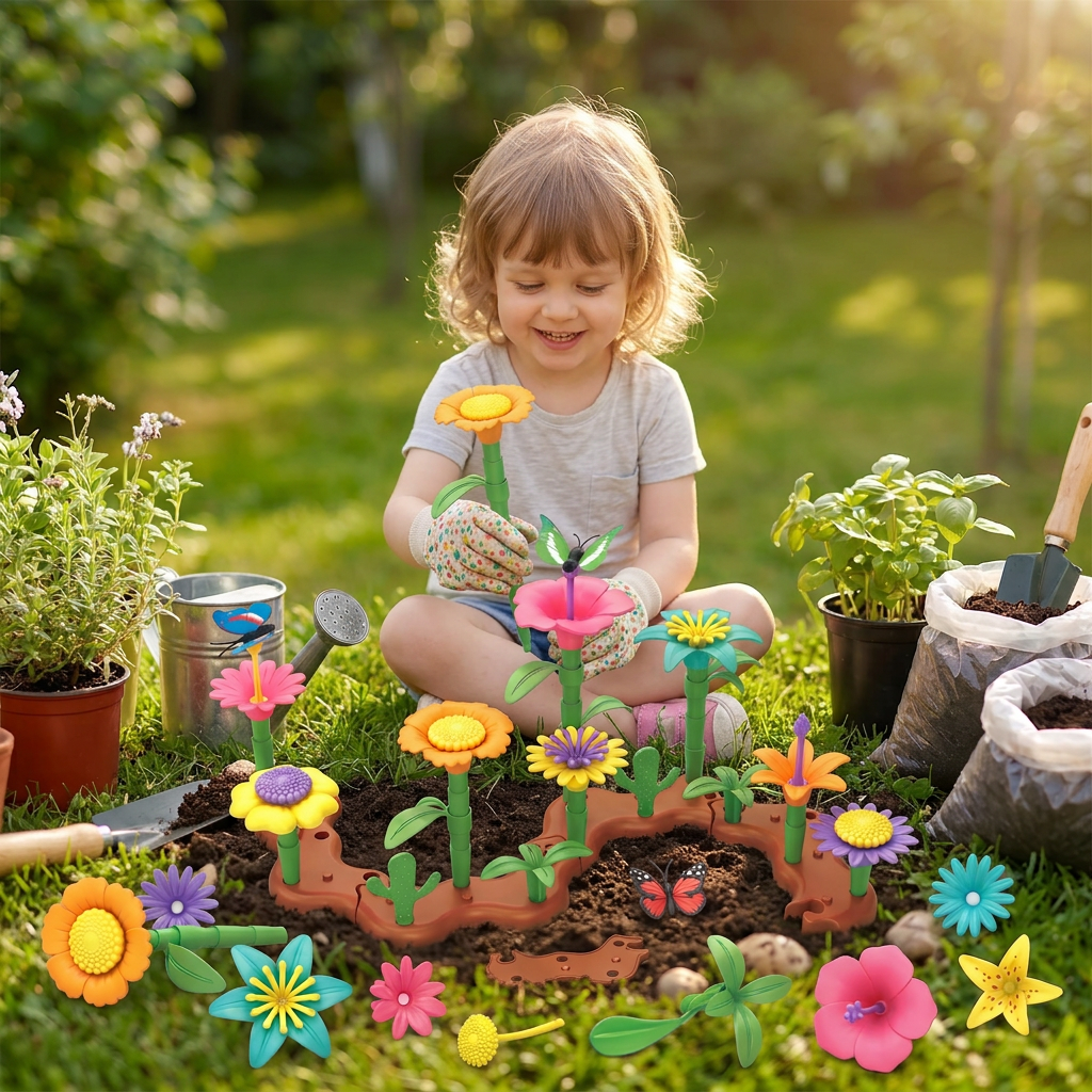 MimoGarden™ – Jardín de Flores para Construir