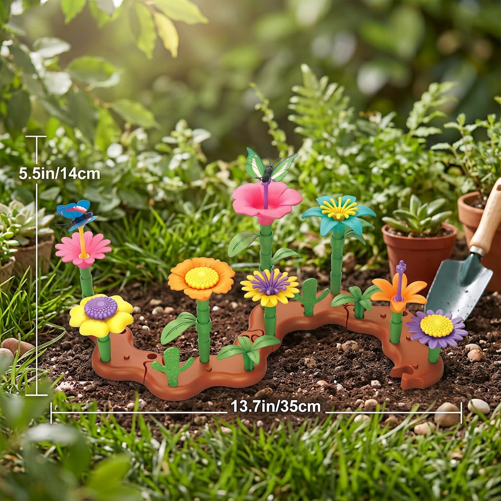 MimoGarden™ – Jardín de Flores para Construir