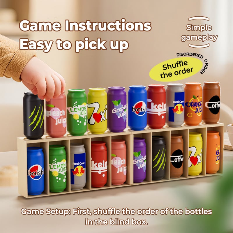 MimoMatch™ – Juego de Memoria con Botellas