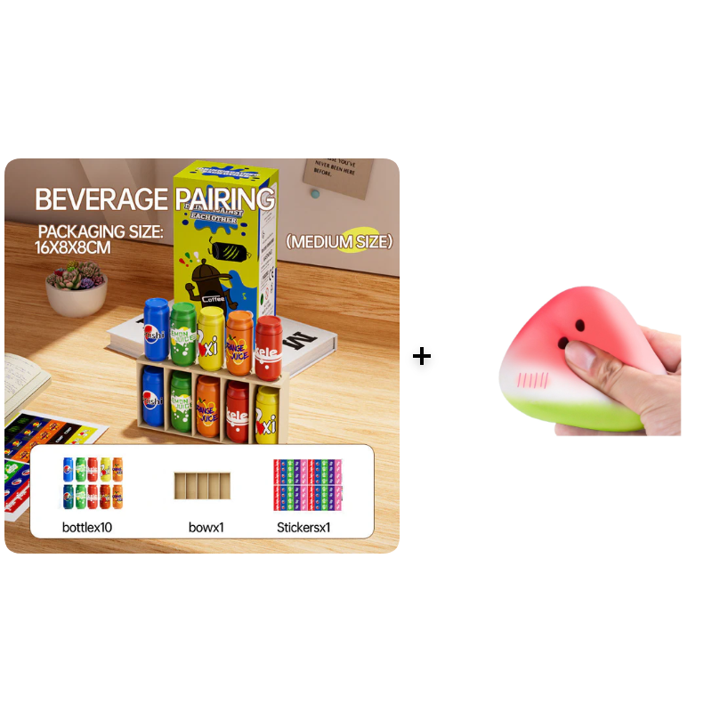 MimoMatch™ – Juego de Memoria con Botellas