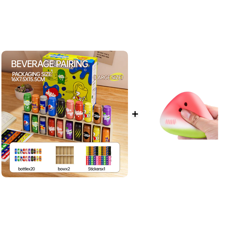 MimoMatch™ – Juego de Memoria con Botellas