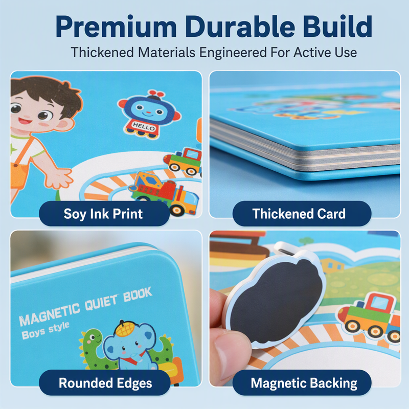 MimoScenes™ – Libro Magnético Plegable con Puzles